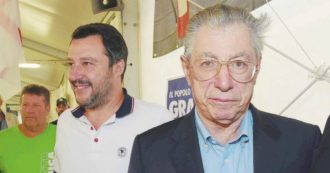 Copertina di Lega, Bossi attacca (di nuovo) la linea di Salvini: “Il Nord barattato per i voti del Sud”