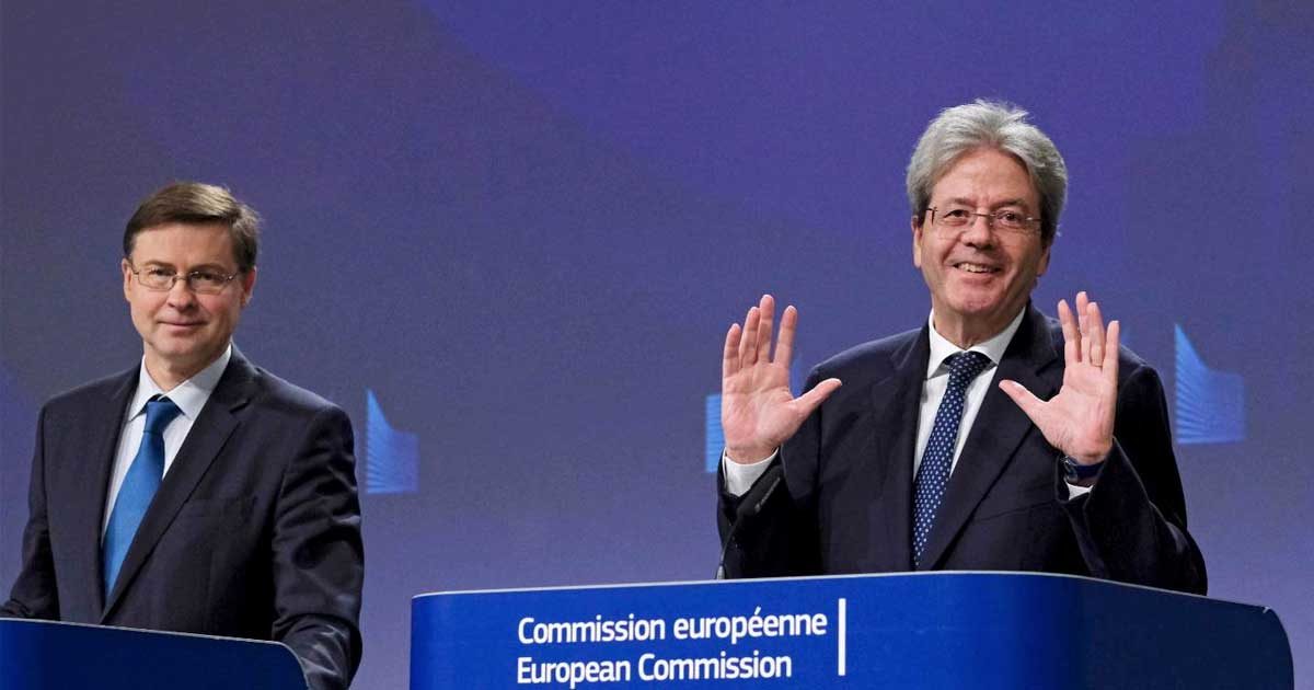 Crescita, Ue taglia stime per l’Italia: +0,3% nel 2020 e 0,6% nel 2021. Resta fanalino di coda. “Consumi spinti dal reddito di cittadinanza”
