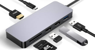 Copertina di Kameta, hub multiporte per notebook e desktop PC, a 18,90 euro su Amazon