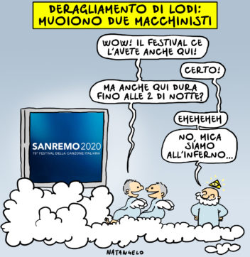 Lo show, comunque, continua