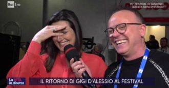 Copertina di Festival di Sanremo 2020, la rivelazione di Giovanna Civitillo in diretta: “Il sesso con Amadeus? Stendiamo un velo pietoso”