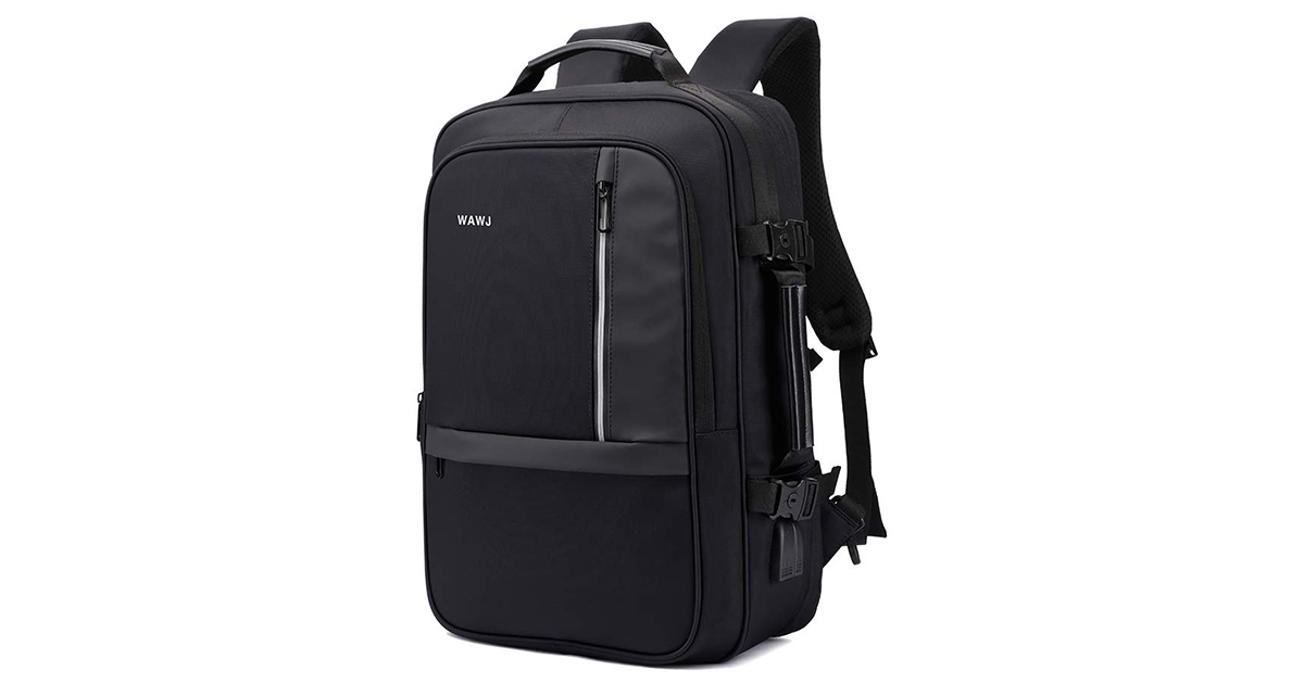 POSSOBAG Zaino Uomo Moda Impermeabile Con Porta USB – 25x41 Cm, Capiente Per PC 15 Pollici, Tasca Multifunzione, Per Scuola, Viaggio, Lavoro, Verde