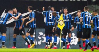 Copertina di L’Inter rimonta due gol e batte il Milan 4 a 2. I nerazzurri agganciano la Juve in vetta
