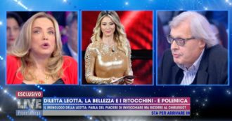 Copertina di Live Non è la D’Urso, Simona Izzo attacca Diletta Leotta: “Una che dice ‘sono bona’ è cretina”