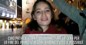 Copertina di Patrick George Zaki, il messaggio degli amici durante il flash mob a Bologna: “Ti aspettiamo, faremo tutto il possibile per riaverti qui”