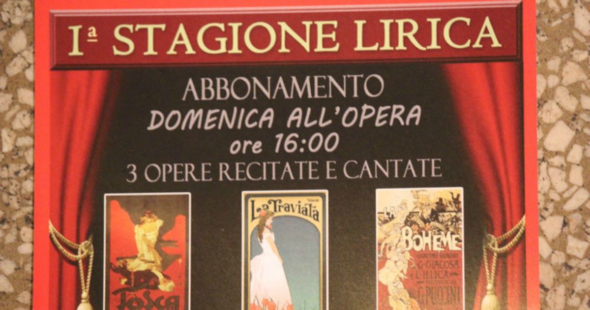 Monza, il teatro Villoresi inaugura la sua prima stagione lirica con Tosca: “Storie che appartengono a ciascuno di noi”