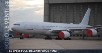 Copertina di Air Force Renzi, le spese folli per l’Airbus voluto dall’ex premier: ecco cosa è successo dal 2015. L’inchiesta di Sono le Venti (Nove)
