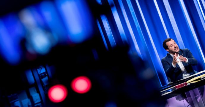 È sempre tele-Salvini. La Lega parla quanto M5S e dem insieme