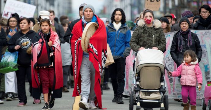 Le tribù contro il gasdotto del “generale” Trudeau