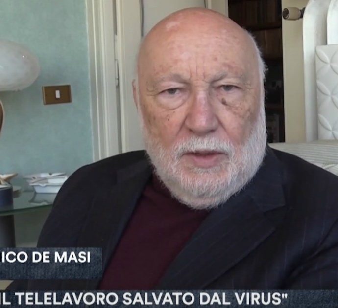 Coronavirus, a Milano le aziende propongono il telelavoro. Il sociologo De Masi a Sono le Venti (Nove): “Nel disastro, è l’unico risvolto positivo”