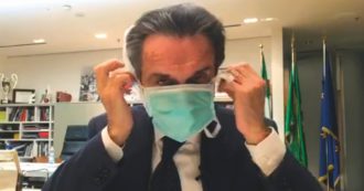 Copertina di Una contagiata al Pirellone. E Fontana va in quarantena