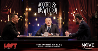 Copertina di Accordi&Disaccordi (Nove), Pier Luigi Bersani: “Una fusione tra Cinque stelle e Pd? No, un campo di alleanza e convergenza”