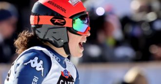SuperG, Federica Brignone seconda per un centesimo: “So di aver fatto un piccolo errore, per quello mi brucia”