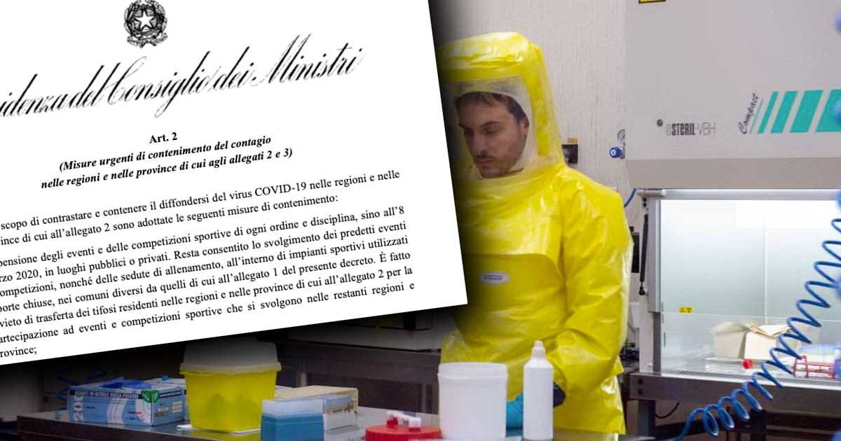 Coronavirus, le misure di contenimento del governo fino all’8 marzo. Dalle palestre alle scuole, a bar e ristoranti: cosa chiude e dove. Friuli Venezia Giulia fuori dal decreto, Fedriga agisce in autonomia