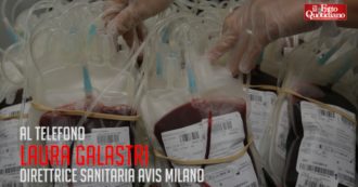 Coronavirus, Avis Milano: “Donazioni diminuite quasi del 50%, riserve scarseggiano. Per paura contagio dimenticato chi vive grazie a sangue”