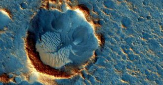 Copertina di Marte, un misterioso “buco” sul Pianeta rosso. L’ipotesi dei ricercatori