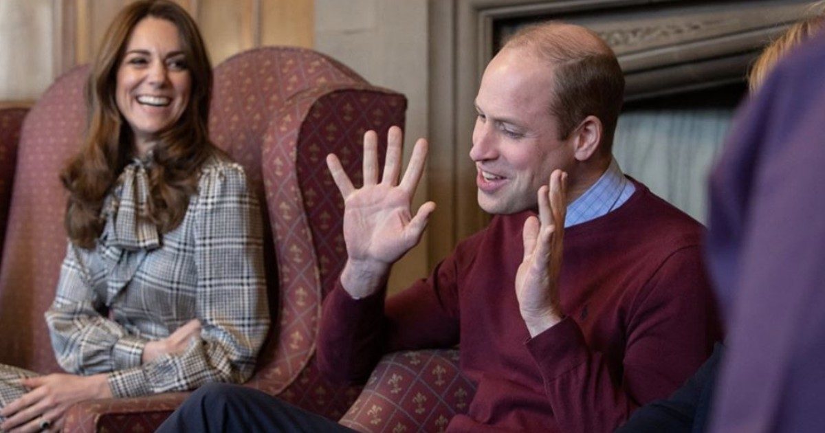 La battuta del principe William fa calare il gelo: “Kate ed io siamo qui per diffondere il Coronavirus”