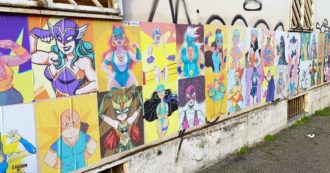 Copertina di La Casa delle Donne Lucha y Siesta non deve chiudere. Seicento artisti la sostengono tappezzando la città