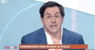 Coronavirus, RaiDue nella bufera: l’astrologo da Simona Ventura spiega “cosa dicono le stelle”. Laganà: “Basta con questa cialtroneria”
