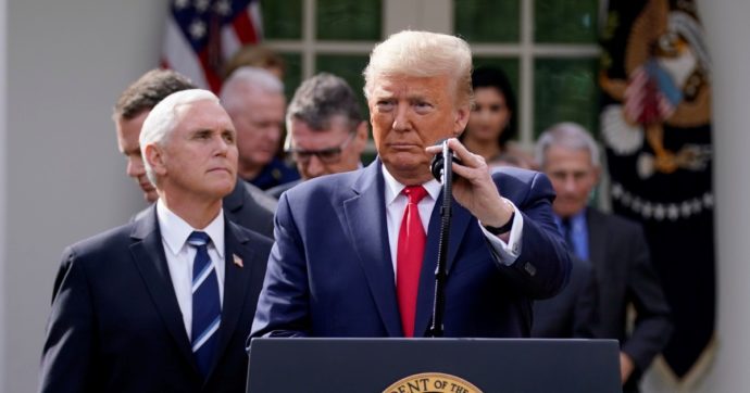 Trump dichiara stato d’emergenza negli Stati Uniti