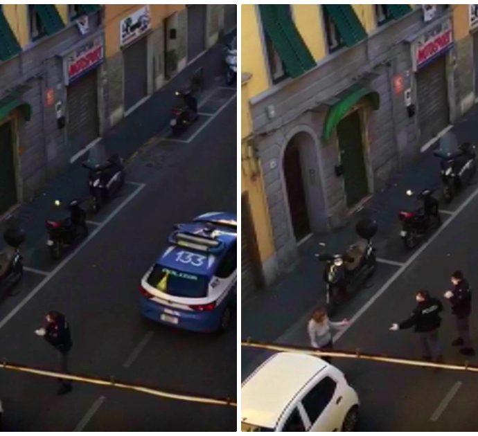 Coronavirus, poliziotti sorprendono una signora in strada a Livorno: “Ma adesso fa scuola guida? Sono tutti chiusi in casa e lei va in giro”