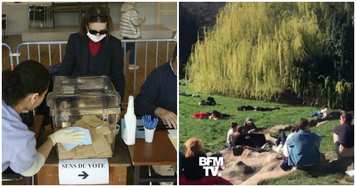 Coronavirus, in Francia astensione record alle urne e parchi pieni: dopo la schizofrenia del weekend Macron costretto a misure più rigide