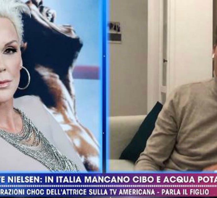 Live Non è la D’Urso, il figlio di Brigitte Nielsen: “Italia senza cibo e acqua? Ecco cosa voleva dire davvero mia madre”