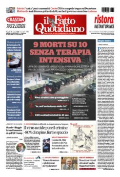 9 morti su 10 senza terapia intensiva