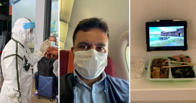 Coronavirus, un italiano in quarantena in Cina: “Mi provano la febbre due volte al giorno. Fanno controlli rigidissimi e stanno tornando alla normalità”