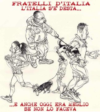 Copertina di La vignetta di Mannelli