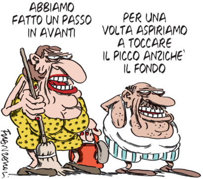 Copertina di La vignetta di Franzaroli