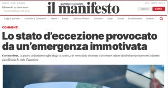 Copertina di Coronavirus, anche intellettuali attenti possono perdere ‘il senso della realtà’