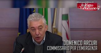 Coronavirus, Arcuri: “Mascherine? Italia non produce munizioni che servono per combattere questa guerra, ma le stiamo reperendo”