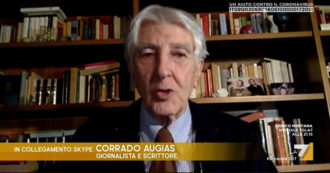 Copertina di Coronavirus, Augias su La7: “Conte sta facendo cose che nessun presidente del Consiglio ha mai dovuto fare dal 1948 a oggi”