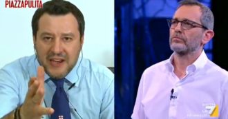 Copertina di Coronavirus, Salvini a La7: “Volevo aprire tutto? Ho sbagliato, come ha sbagliato Conte. Colpa mia se esiste il virus?”