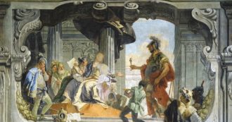 Copertina di Tiepolo, il pittore felice che inseguiva le nuvole