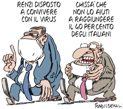 Copertina di La vignetta di Franzaroli