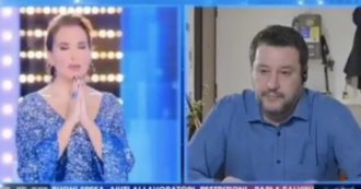 Copertina di Live non è la D’Urso, Matteo Salvini: “Barbara dedico un Eterno riposo a coloro che ci aiutano da lassù”. I due pregano insieme. Indignazione sui social