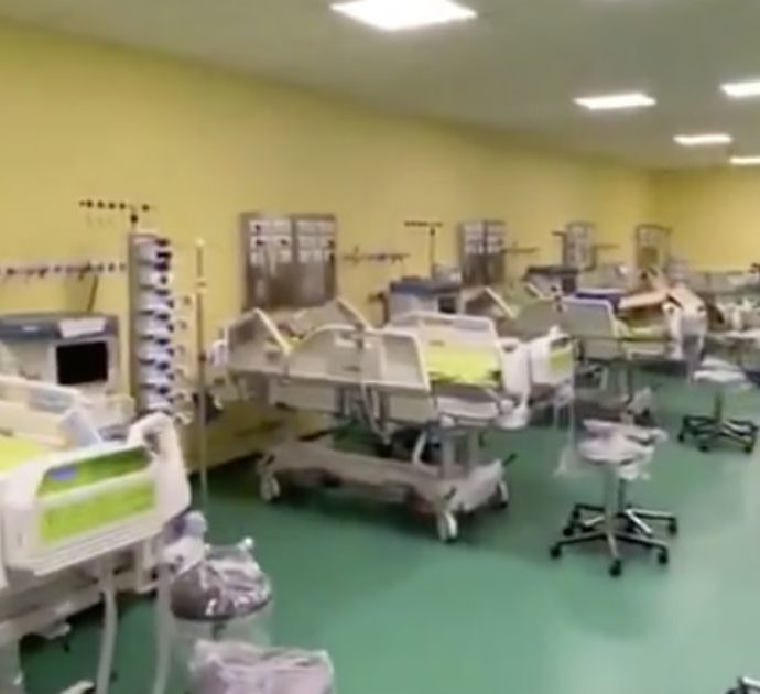 Fedez: “Buone notizie! Domani il secondo reparto di terapia intensiva sarà operativo: dieci letti in più”