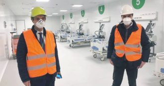 Copertina di La Lombardia fa tutto da sé. L’ospedale in Fiera è realtà