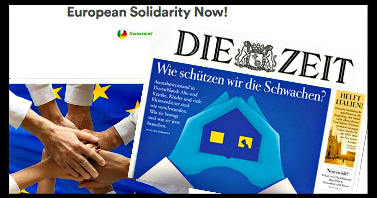 Ue, appello congiunto di economisti e intellettuali italiani e tedeschi, da Giovannini a Monti: “Coronabond e linea di credito sanitaria del Mes”. Lettera su Die Zeit: “Se il Nord non aiuta, perde sé stesso e l’Europa”