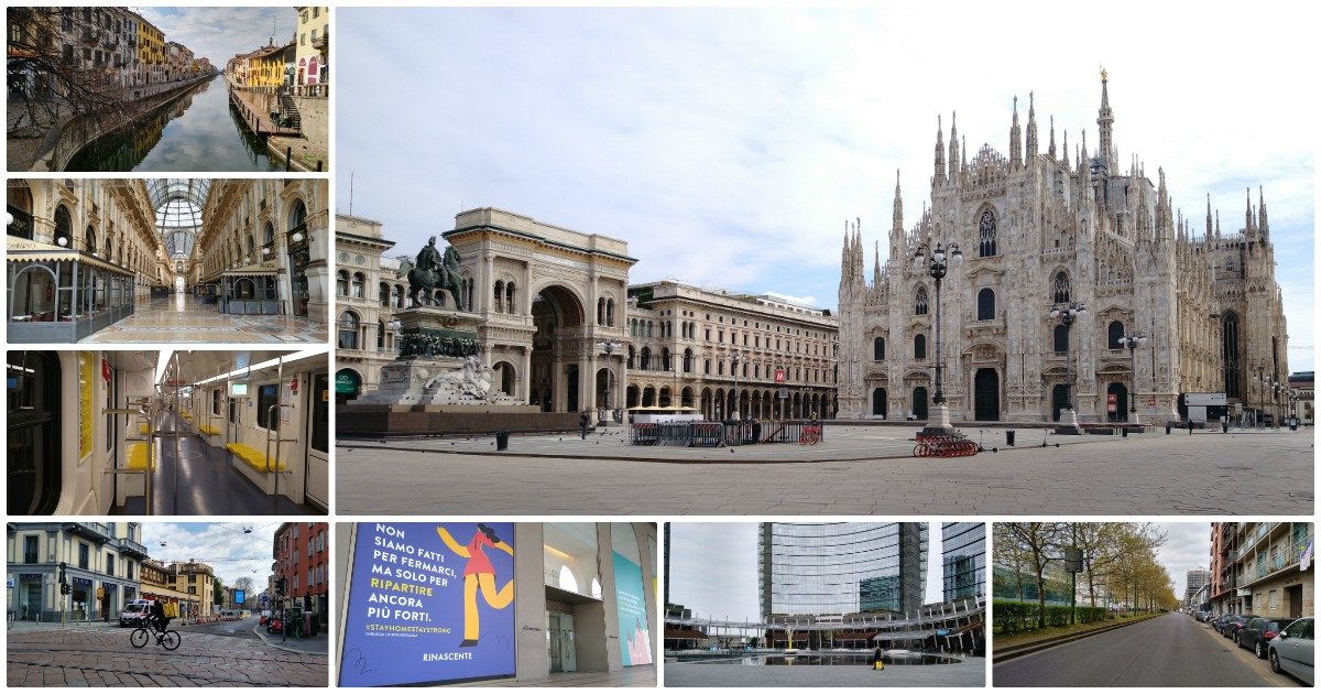 Coronavirus – Viaggio nella Milano sospesa: tra conta delle vittime, danno economico e nuovi poveri. “Ma pronti quando si potrà ripartire”