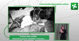 Coronavirus, il messaggio di Elena infermiera della foto simbolo: “Sono guarita, dedico la ‘notorietà’ ai colleghi. Gli eroi? Sono altri…”