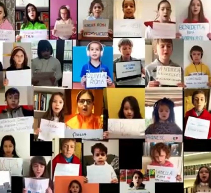 Coronavirus, il messaggio di speranza di 700 bambini: danno vita al più grande coro virtuale al mondo e cantano “Nessun dorma” di Puccini