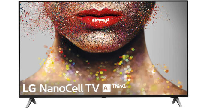 LG TV NanoCell AI 65SM8500PLA, Smart TV 65 pollici 4K in offerta su Amazon con sconto di 150 euro