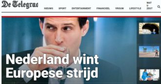 Copertina di Eurogruppo, per l’olandese Telegraaf “i Paesi Bassi vincono la battaglia, niente eurobond”. Der Spiegel: “Sul Mes l’Italia ha prevalso”