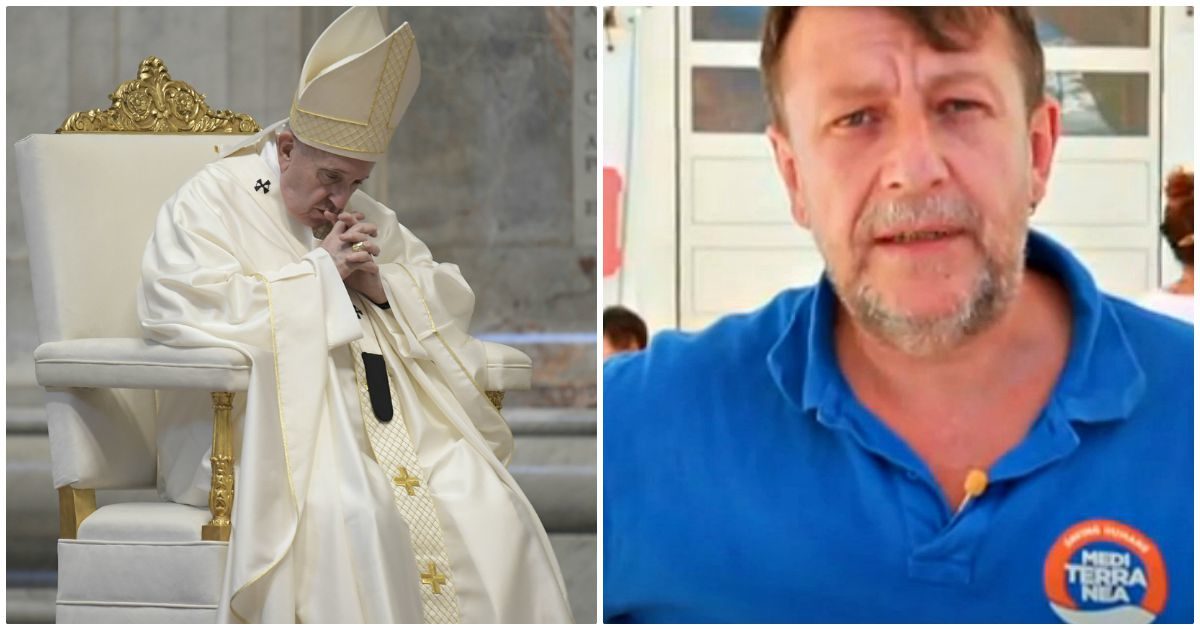 Migranti, il Papa scrive alla ong Mediterranea: “Grazie per quello che fate, sono a disposizione per dare una mano. Contate su di me”
