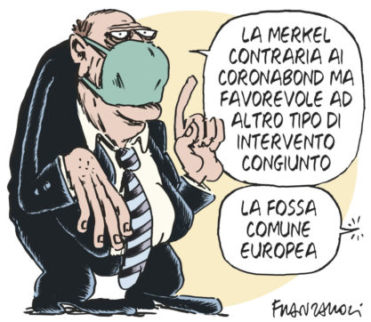 Copertina di La vignetta di Franzaroli