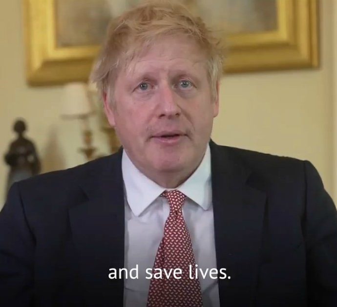 Coronavirus, il video-messaggio di Johnson dopo la dimissione: “Sistema sanitario mi ha salvato la vita. Stiamo a casa anche per loro”