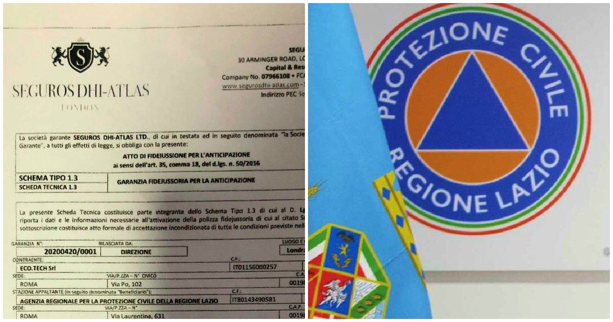 Coronavirus, la fornitura milionaria di mascherine della Regione Lazio è assicurata. La compagnia? Dominicana (ma gestita da un italiano)